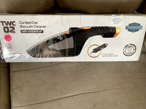 ThisWorx TWC 02 Corded Car Vacuum Cleaner With Accessory Set 16 Ft Cord Portable - Foto 1 di 4