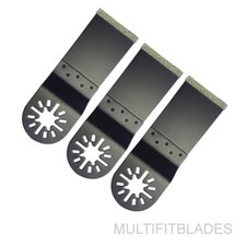 3 x 1-1/4" Flush Cut Diamond Blade Replacement for-traditional multi-tool models