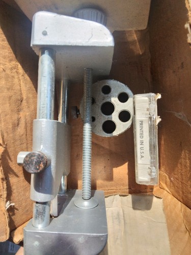 Sears Craftsman Dowling Jig with Revolving Turret 94186 with 6 sizes 3/16 -1/2" - Picture 3 of 7