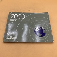 2000 FORD ESCORT ELECTRICAL WIRING DIAGRAMS MAINTENANCE GUIDE MANUAL BOOK 