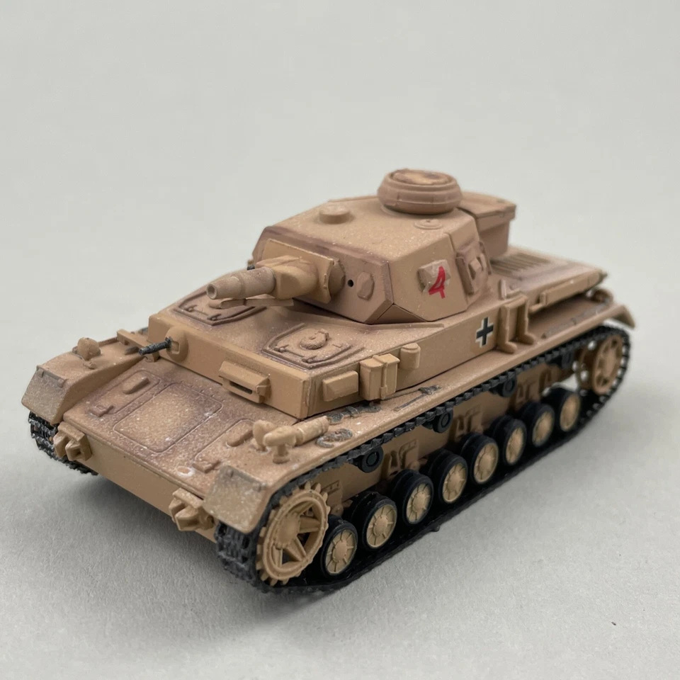 German Tank Panzer lV Ausf. F1 Libya 1942 Panzerstahl, Diecast Tank 1/72 Scale - Image 3 of 4