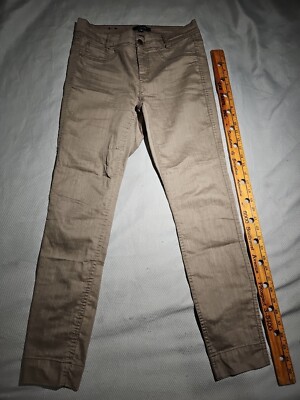 Comma Jeans Womens Size 38 Beige June Stretch Slim Leg Skinny Casual Pants