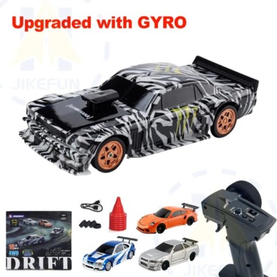 Upgraded Gyro 1/43 RC Drifting Car Racing RTR 4WD High Speed Radio Control Model