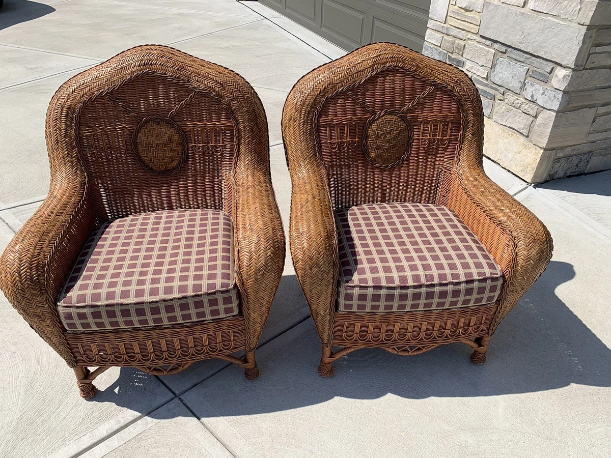 Wicker chair ebay deals