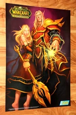 World of Warcraft The Burning Crusade / Guild Wars Factions Blizzard Rare Poster