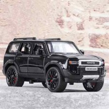 1/32 Scale Toyota Land Cruiser Prado 2024 Model Diecast Toy Car Gift Sound Light