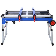 5-in-1 Portable Workbench,Folding Work Table w/ Miter Saw Stand & Adjustable Leg