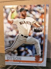 2019 Topps Baseball Cards #696 Sam Dyson