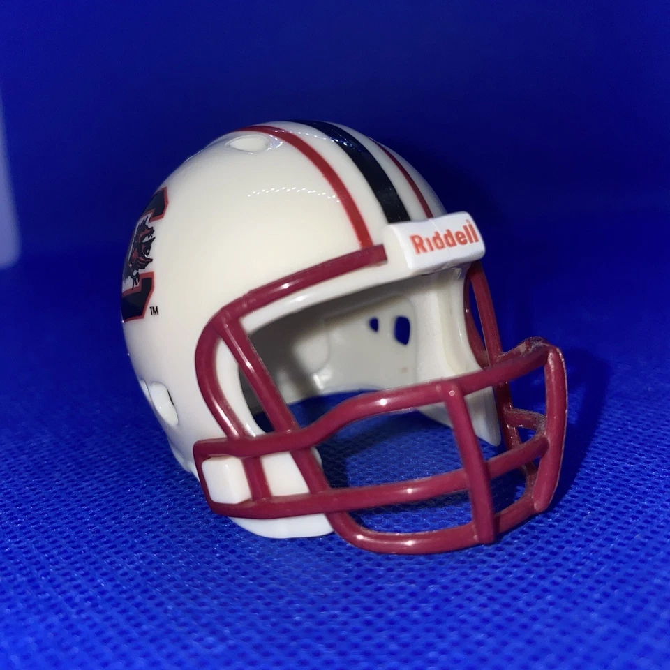 South Carolina Gamecocks Pocket Pro Helmet NCAA College Football Red Face Mask - Image 3 of 4