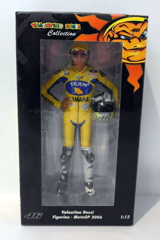 Minichamps 1/12 Scale Diecast - 312 060246 Valentino Rossi Standing Rossi 2006 - Image 4 of 4