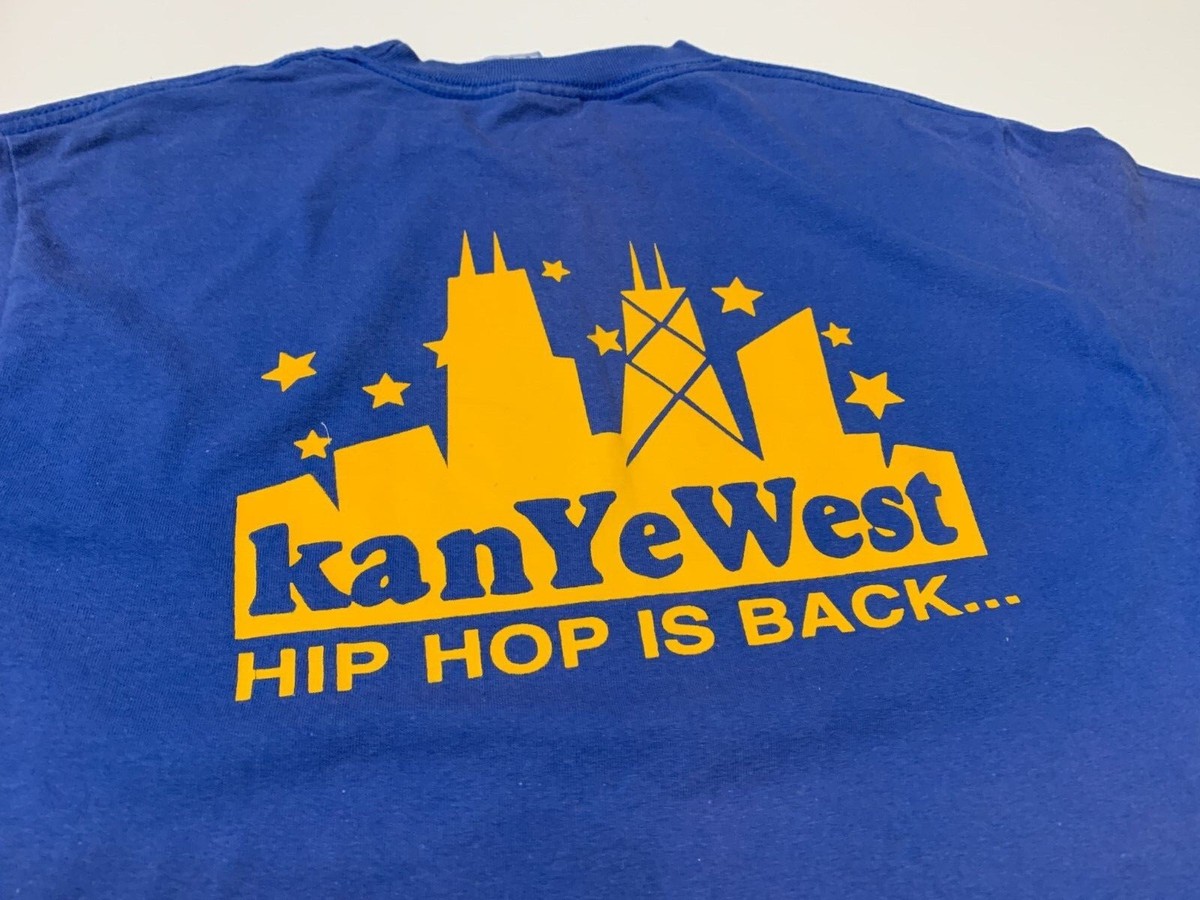 Vintage Y2K Kanye West The College Dropout T-shirt Hip-Hop is Back 
