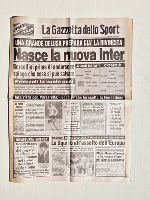 GAZZETTA DES SPORTS 24. MÄRZ 1982 TOD ANDREA VITONE - PASSARELLA-SQUIBB CANTU