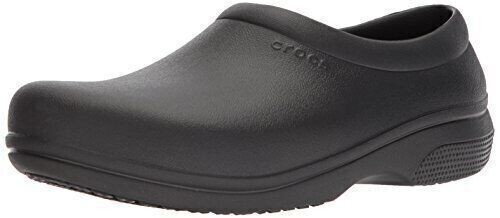 Crocs on The Clock Closed Toe Clogs Black US Size Women's 8 Men's