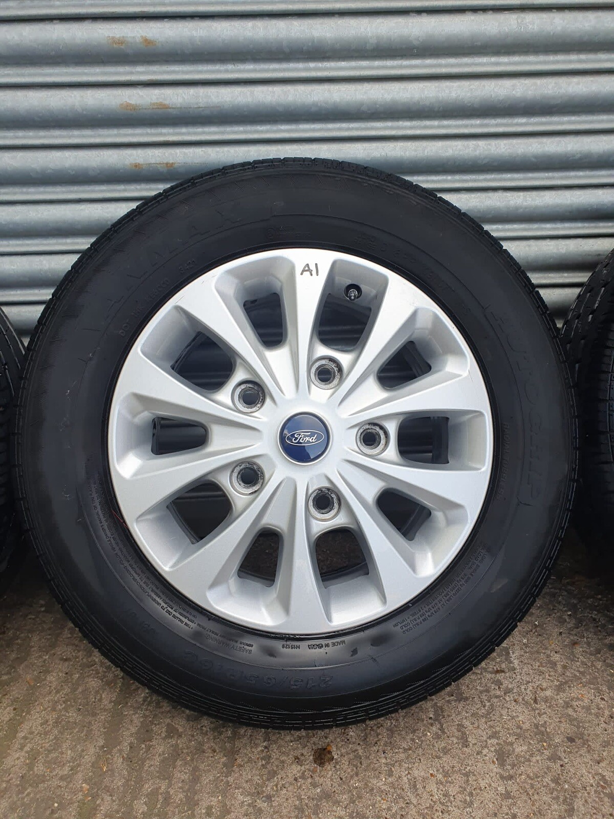 Ford Transit Custom alloy wheels & tyres 215/65/16 eBay