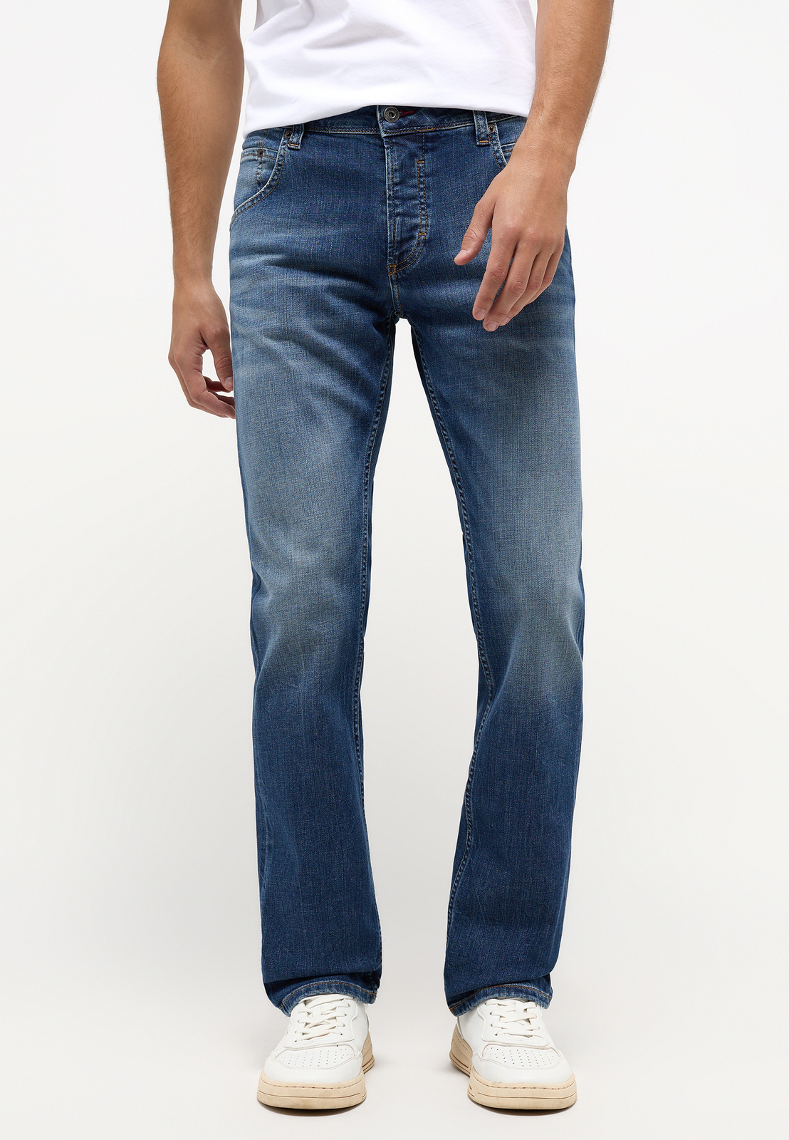 Mustang Herren Jeans Hose Michigan Straight Denim Regular Fit 