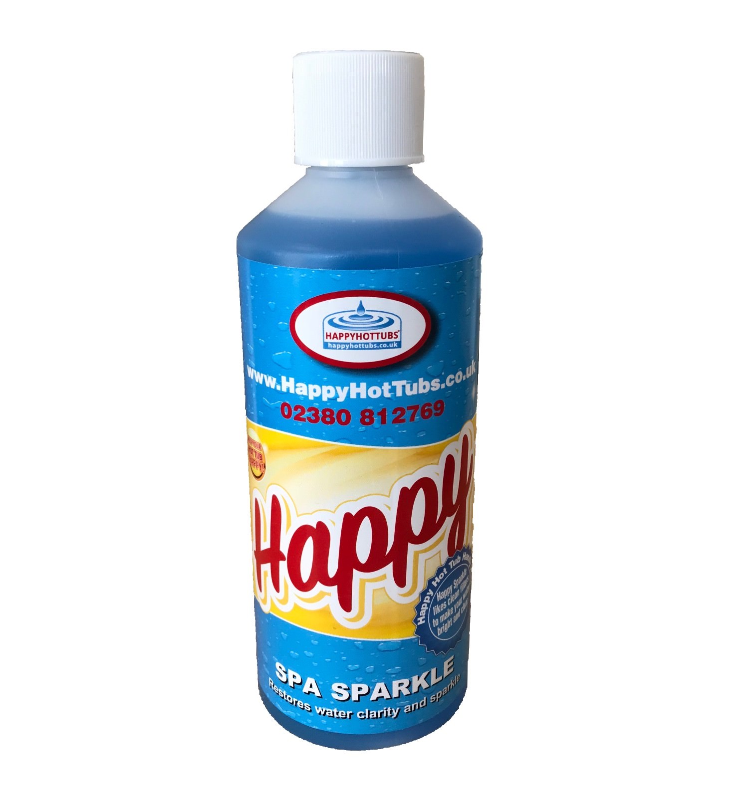 Happy Spa Sparkle Hot Tub Clarifier Clean Water Floc Hottubs Tubs 500ml