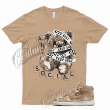 Tan ANTI T Shirt for Dunk High Desert Camo Hemp Sail Velvet Brown Pink 1