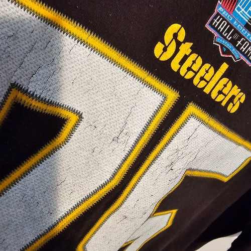 Mean Joe Greene Pittsburgh Steelers Herren T-Shirt 4XL schwarz Hall of Fame #75 - Bild 5 von 6