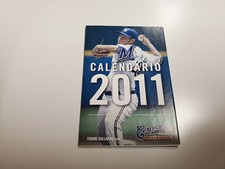 RS20 Milwaukee Brewers 2011 MLB Baseball Pocket Schedule in Spanish - Miller
