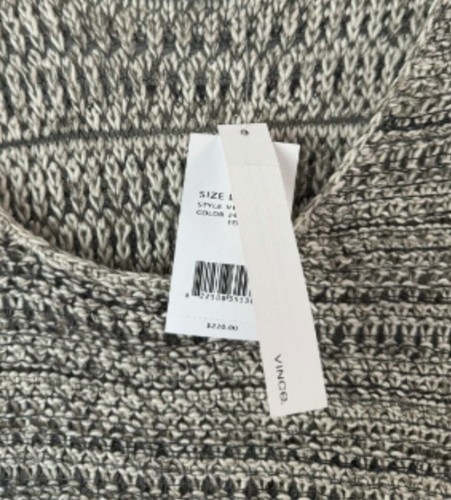 Vince Brand Loose Knit Tank Top Sleeveless Sweater Women's Size M $220 Rtl EUC - Picture 17 of 18