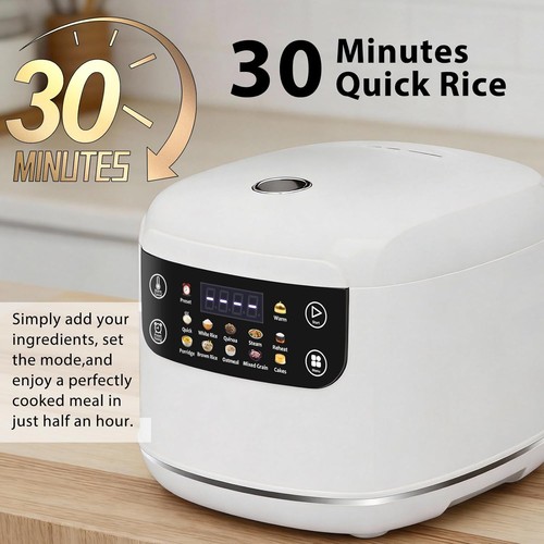 Portable Digital Rice Cooker 6-Cup Uncooked)/12-Cup Cooked Small Rice Maker - Picture 6 of 6
