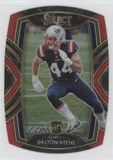 2020 Panini Select Club Level Red Prizm Die-Cut Dalton Keene #297 2l4