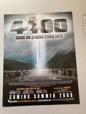 Inkworks The 4400 Season 2 Sell Sheet 8 1/2 X 11 Mini Poster