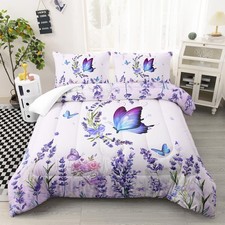 AILONEN Beautiful Butterfly Comforter Set Full Size, Full, Color Butterfly12