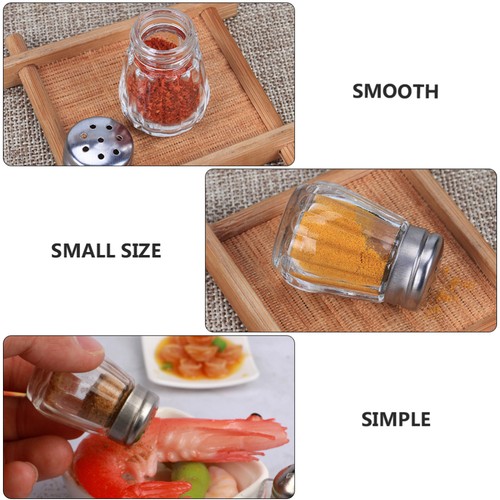 10 Pcs Seasoning Powder Bottle Seasonings Spice Shakers Dispenser Jar - Bild 12 von 12