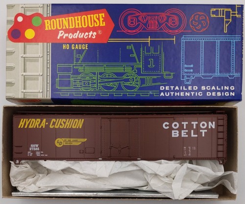 Roundhouse 7731 HO Cinturón Algodón 50' Enchufe Puerta Boxcar Kit | Zustand: New