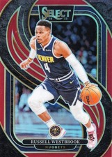 2024-25 Panini Select Premier Level Russell Westbrook 104 Red Prizm /199 Nuggets
