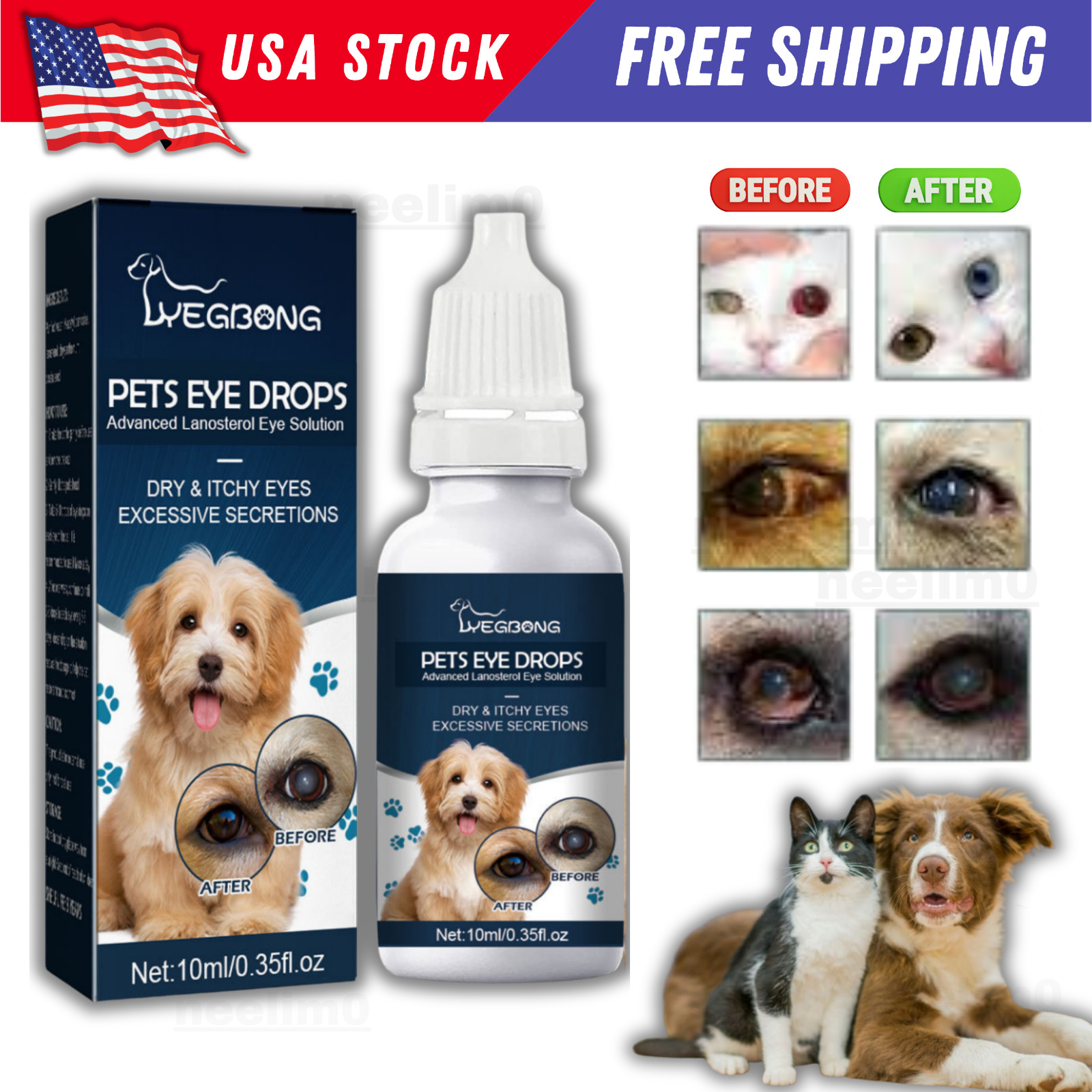 For Pets Bacterial Viral And Fungal & Infections Dog Cat Tre
