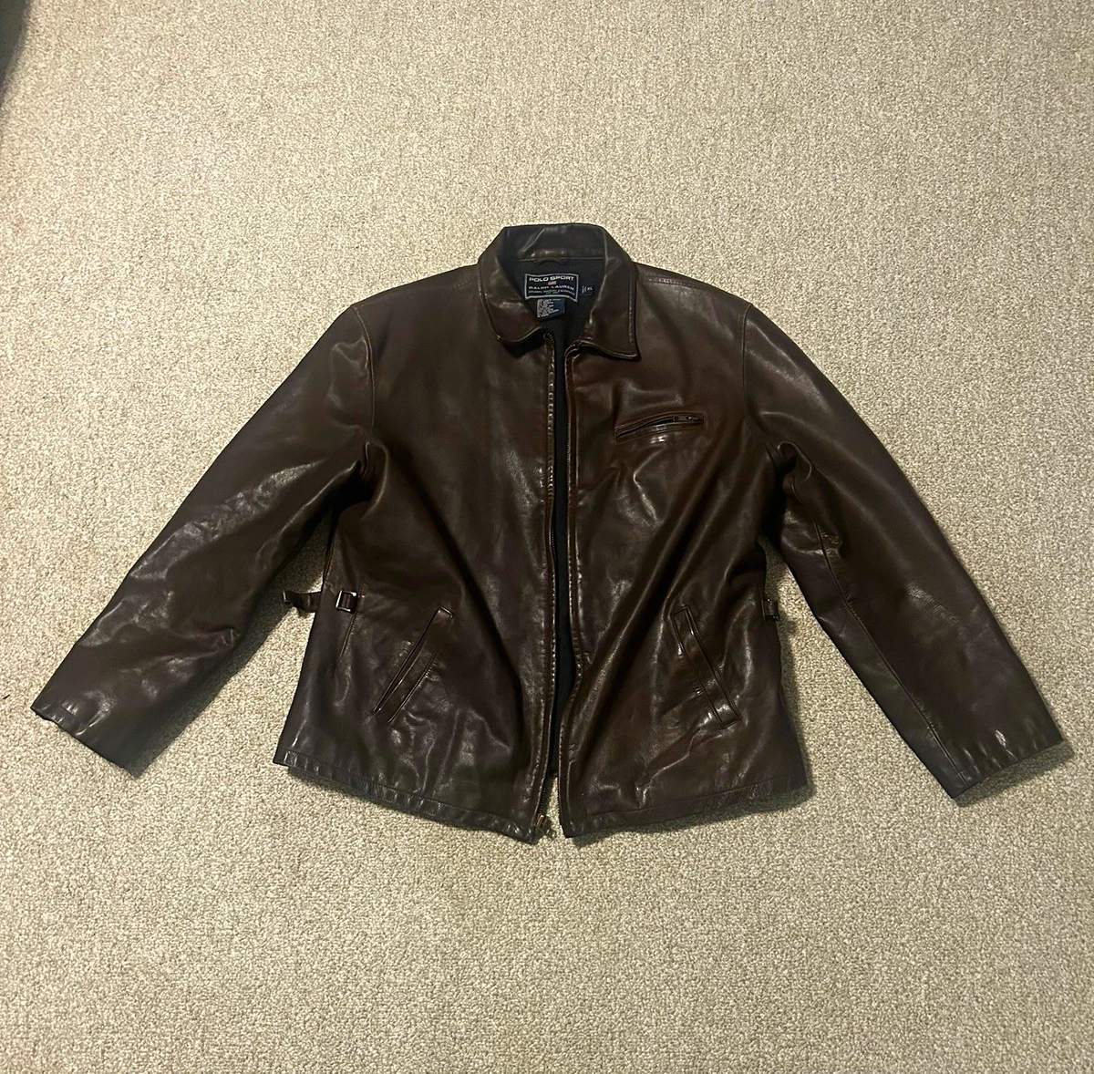 Polo Sport Coats, Jackets & Vests Leather Outer Shell for Men for