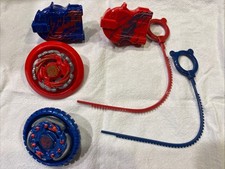 Hasbro Beyblade Destroyer Dome Spiral Fox and Cyclone Herculeo Metal Fusion 2010
