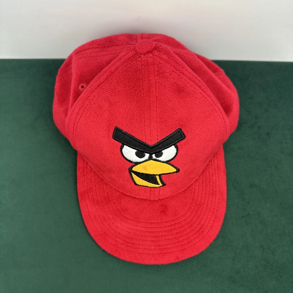 Gorra gorra para adultos Angry Birds Fuzzy Snapback Foto 2 de 4