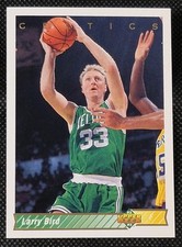 1992-93 Upper Deck Larry Bird HOF No 33a Boston Celtics