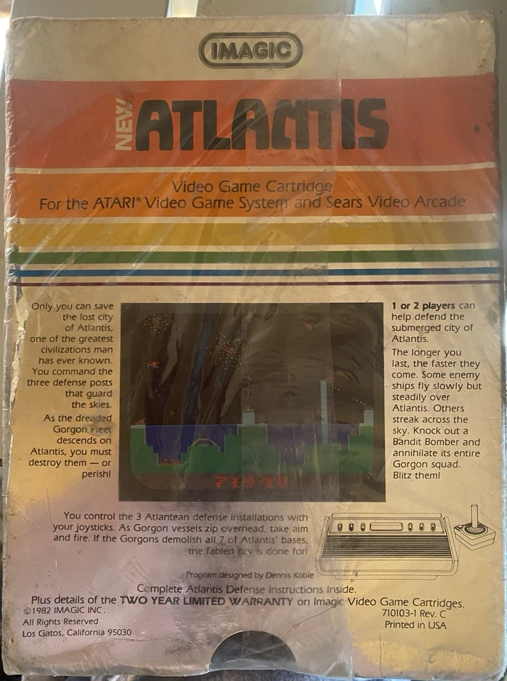 Atlantis Imagic 1982 - Image 2 of 4