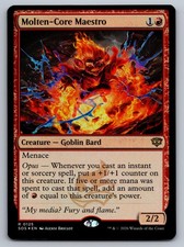 Molten-Core Maestro 125 Rare Secrets of Strixhaven Magic: The Gathering Foil NM