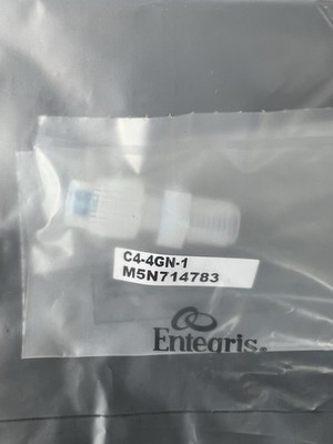 Entegris C4-4GN-1 Fittings 1/4  Male Connectors Total Of 20 New Fittings