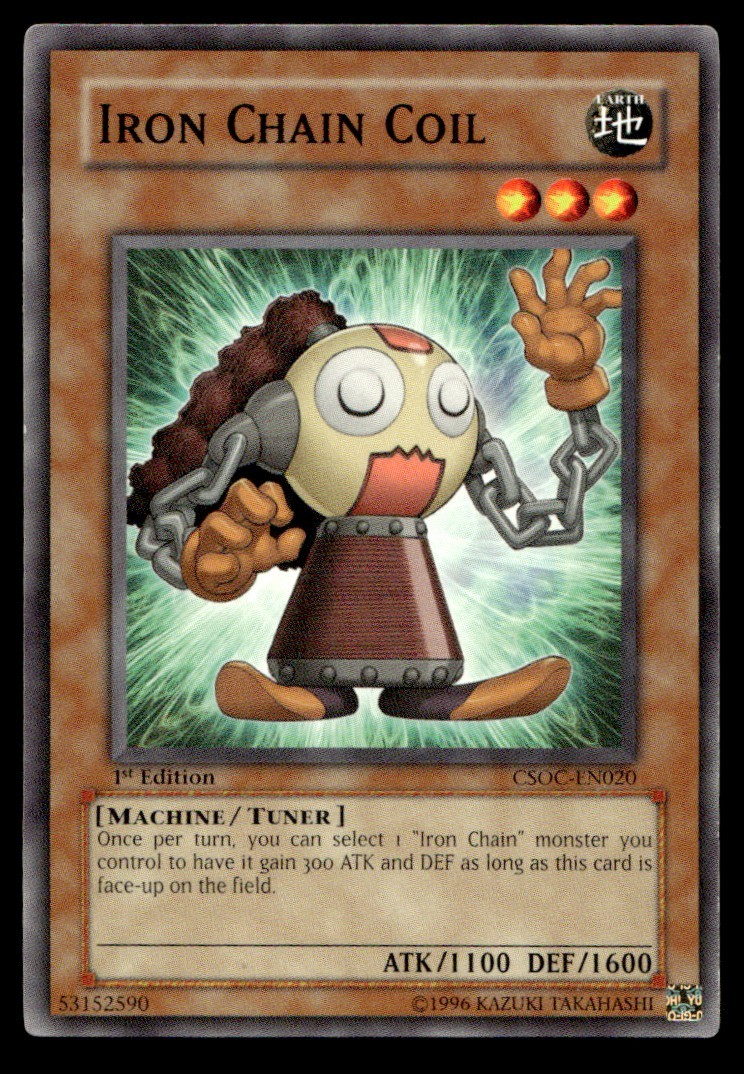 Iron Chain Coil CSOC CSOC-EN020 MP YuGiOh
