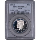 1996-S 50C Proof Kennedy Silver Half Dollar ~ PCGS PR69DCAM