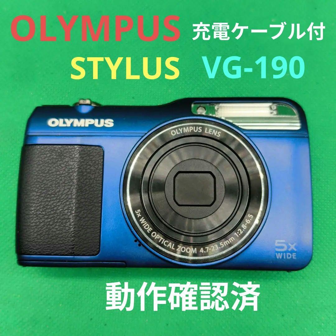 Olympus Stylus VG-190 Digital Camera Compact Fully Tested Used