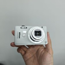 Nikon Coolpix S6900 16.0MP White Digital Camera 12x Optical Zoom