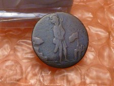 Jeton Conder original des années 1790 Dundee Farthing Sentinal en service D&H Dundee 39 RARE