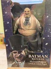 Batman Returns Mayoral Penguin Neca 1:4 Neu &...
