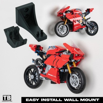 Wall Mount for LEGO Ducati Panigale V4 R-42107