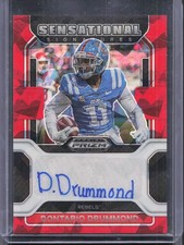 2023 Panini Chronicles Draft Picks Dontario Drummond Red Ice Auto