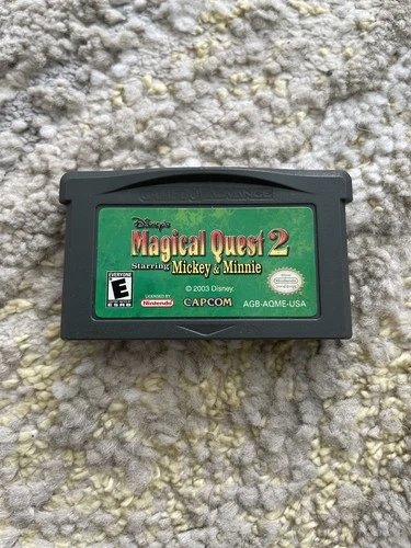 Magical Quest 2 Starring Mickey & Minnie Nintendo Gameboy Advance Game