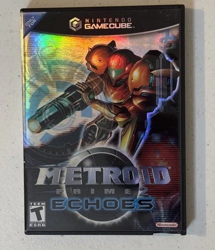 Metroid Prime 2 Echoes (GameCube) CIB Black Label CIB