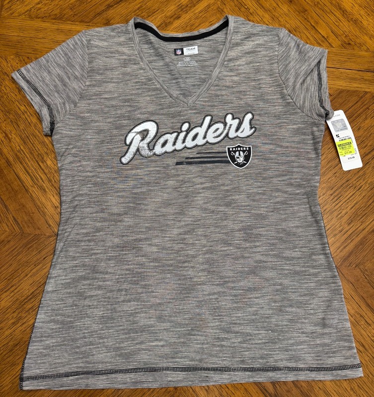 Womens RAIDERS T-Shirt L